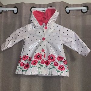 NWT adorable poppy spring raincoat